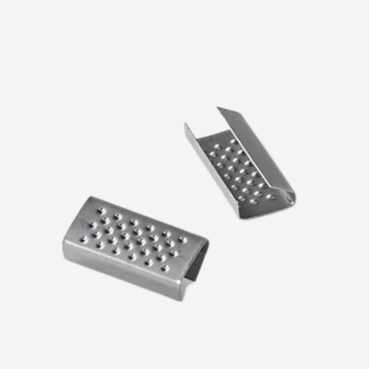 Coins de protection en métal pour palettes et cartons, accessoires de sécurisation pour transport et emballage industriel