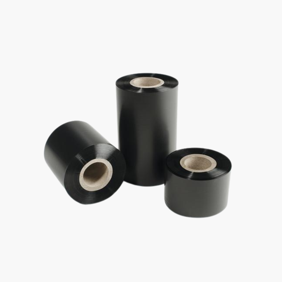 Rouleaux de ruban thermique noir pour impression de codes-barres